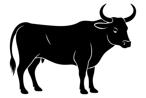 Bull Silhouette Embroidery Design Review