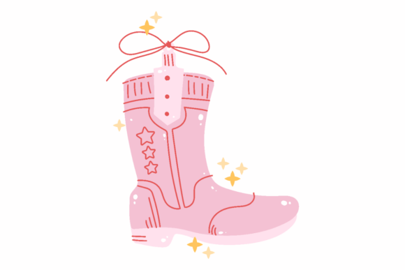 Christmas Pink Boot Embroidery Design Review