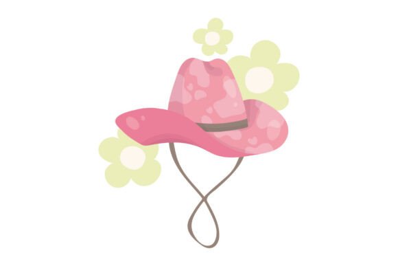 Cowgirl Hat: A Playful Embroidery Design for Creative Projects