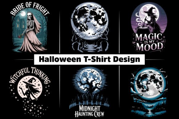 Haunted Moon Horror Night T-shirt Bundle Review