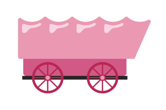 Pink Wagon Clipart Review for Real Embroidery Projects