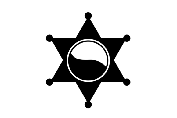 Sheriff Badge Icon Review for Real Embroidery Projects