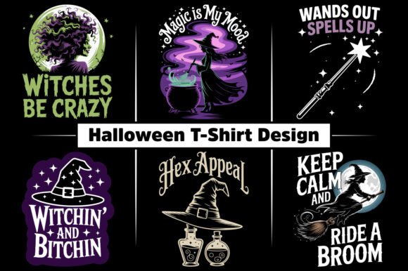 Witchy Spooky Halloween T-Shirt Bundle Review